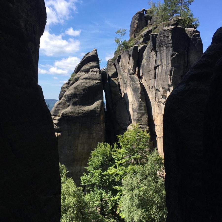 Bergblick Apartment SäChsische Schweiz Зебниц Екстериор снимка